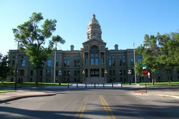 Wyoming State Capitol in Cheyenne