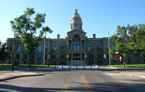 Wyoming State Capitol in Cheyenne