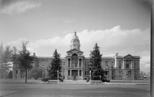Historic American Buildings Survey photograph of the Wyoming State Capitol in Cheyenne