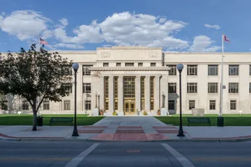 Wyoming Supreme Court building in Cheyenne